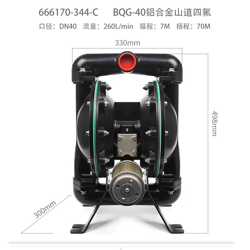 1-1/2 in Aluminum AODD Pump