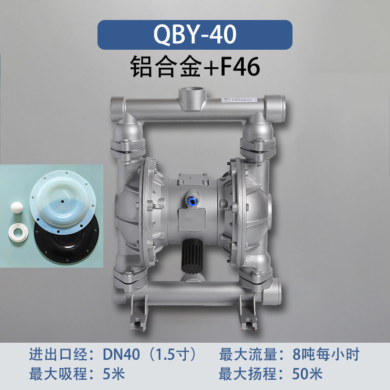 1-1/2 in Aluminum AODD Pump
