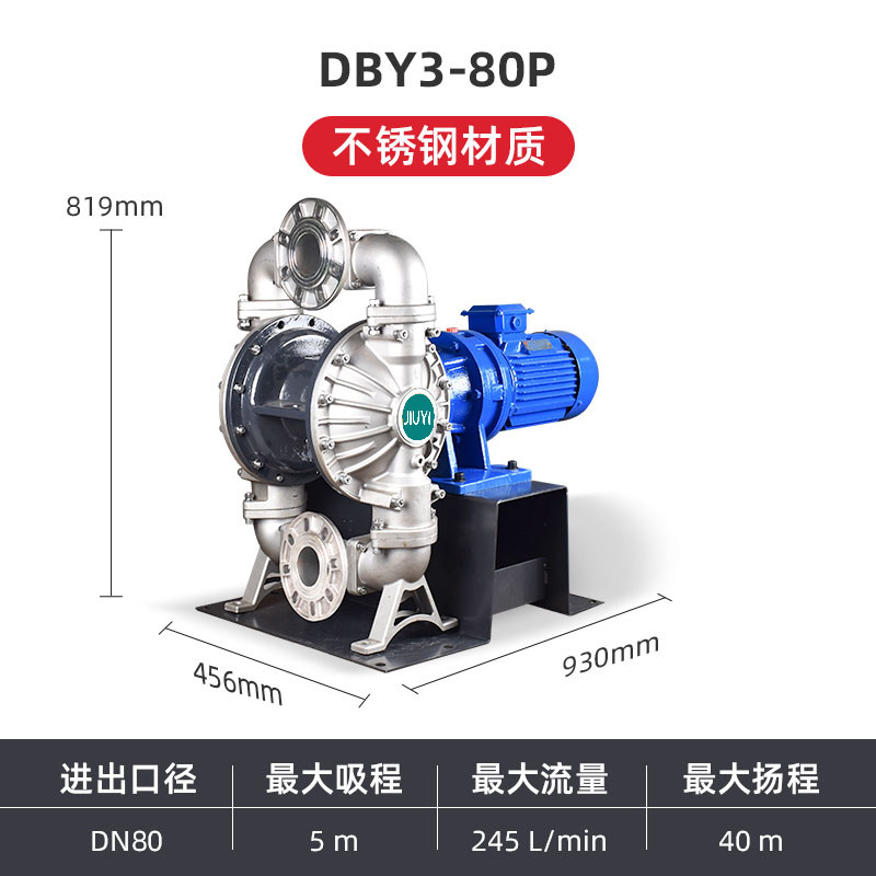 3 in Stainless steel Electric Diaphragm Pump