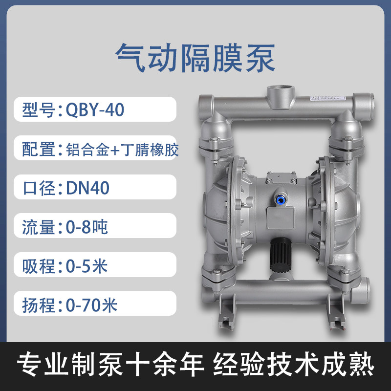1-1/2 in Aluminum AODD Pump