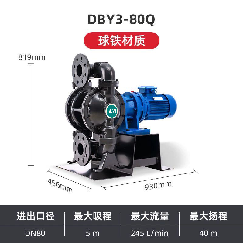 3 in Ductile iron Electric Diaphragm Pump