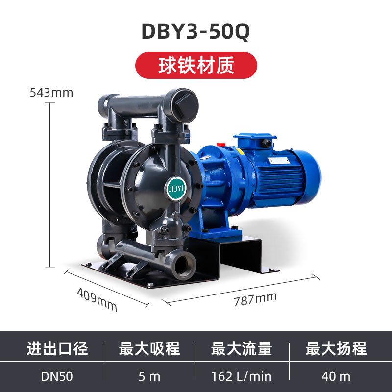 2 in Ductile iron Electric Diaphragm Pump