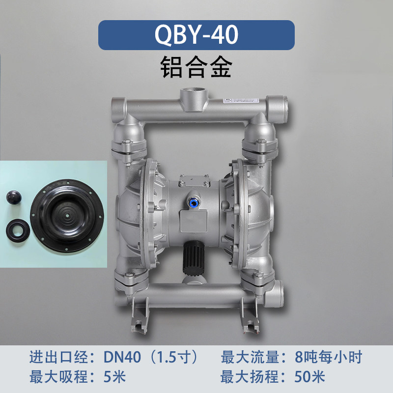 1-1/2 in Aluminum AODD Pump