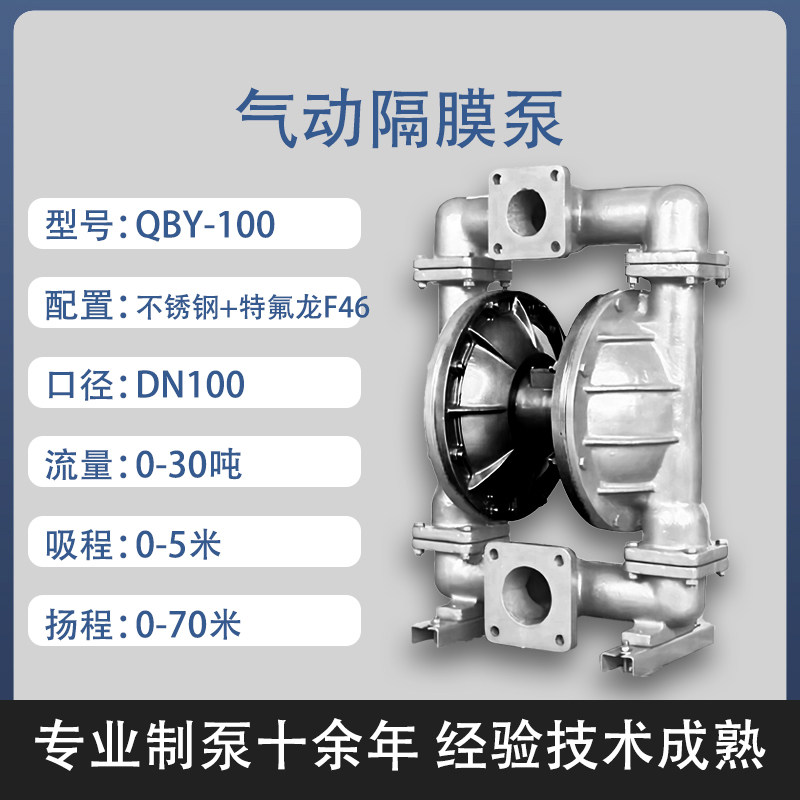4 in Stainless steel AODD Pump
