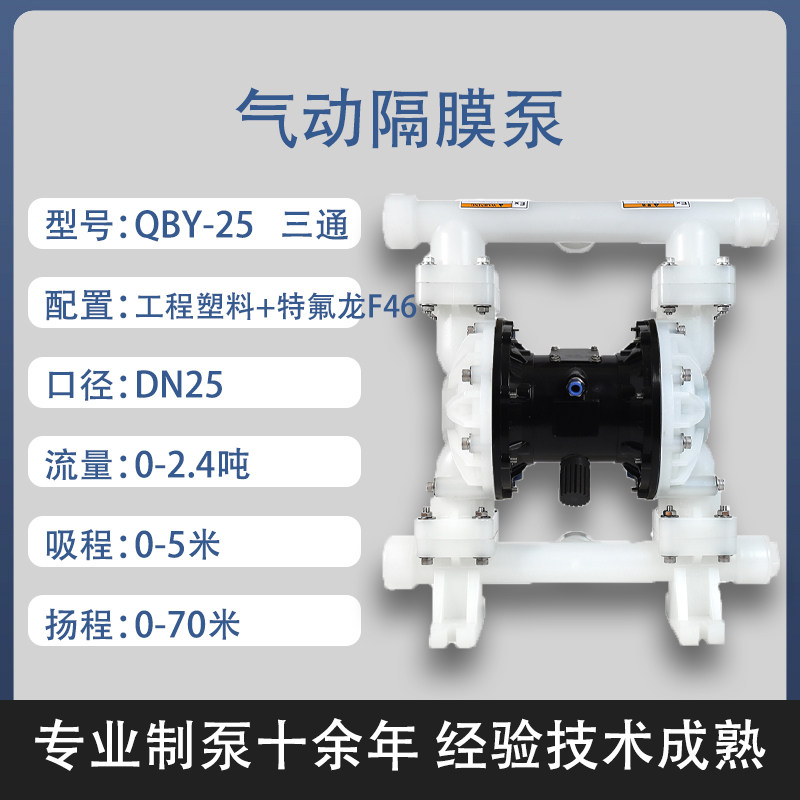 1 in Engineering plastic AODD Pump