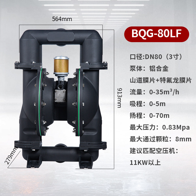 3 in Aluminum AODD Pump