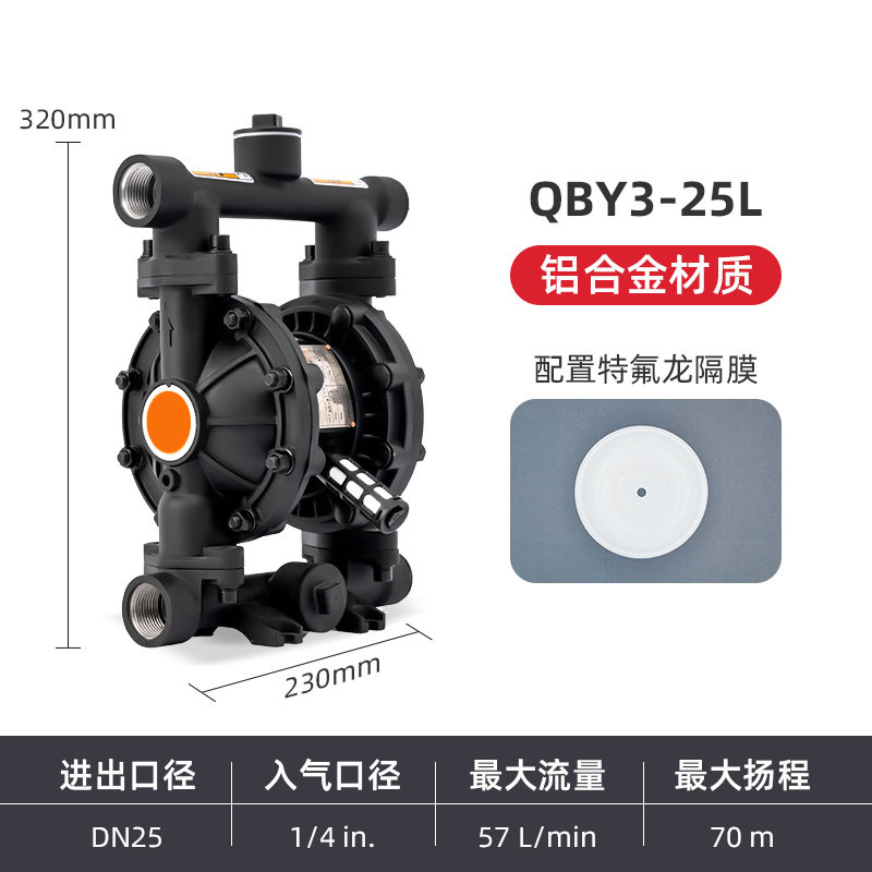1 in Aluminum AODD Pump